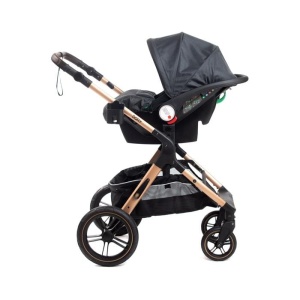 BBO KOLICA ZA BEBE (X1) DORY SET - BLACK Kolica za bebe BBO Dory set u sklopljenom položaju