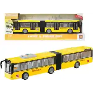 Zglobni autobus sa zvukom i svetlom 1:16 50/71197-50 Zglobni autobus igračka dužine 43 cm sa svetlom i zvukom