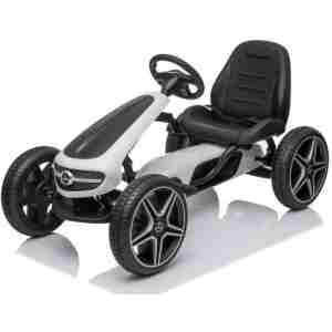 Formula na pedale Mercedes-Benz bela Formula na pedale Mercedes-Benz bela