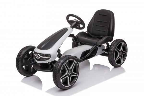 Formula na pedale Mercedes-Benz bela Formula na pedale Mercedes-Benz bela