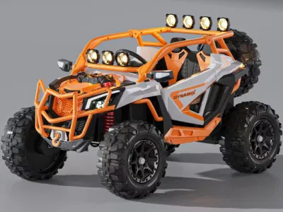 OFF-ROAD AUTOMOBIL MODEL 2209 - NARANDŽASTI