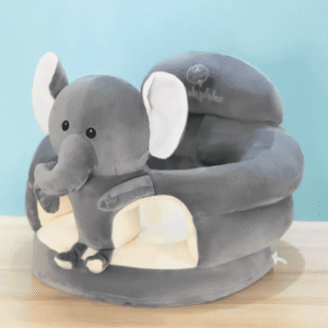 Foteljica za bebe BABY ELEPHANT GREY A5 foteljica za bebe baby elephant grey mekani pliš