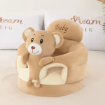 foteljica za bebe baby bear brown mekani pliš