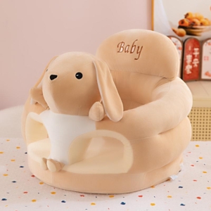 foteljica za bebe baby dog brown od pliša detalj