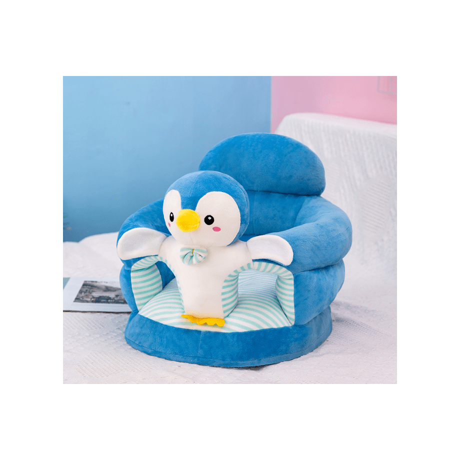 foteljica za bebe baby pinguin blue, plava boja