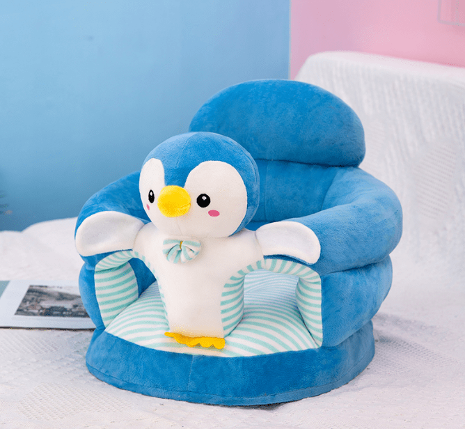 foteljica za bebe baby pinguin blue, plava boja