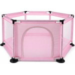 Prenosiva ogradica za decu 615 ROZE prenosiva ogradica za decu roze boje