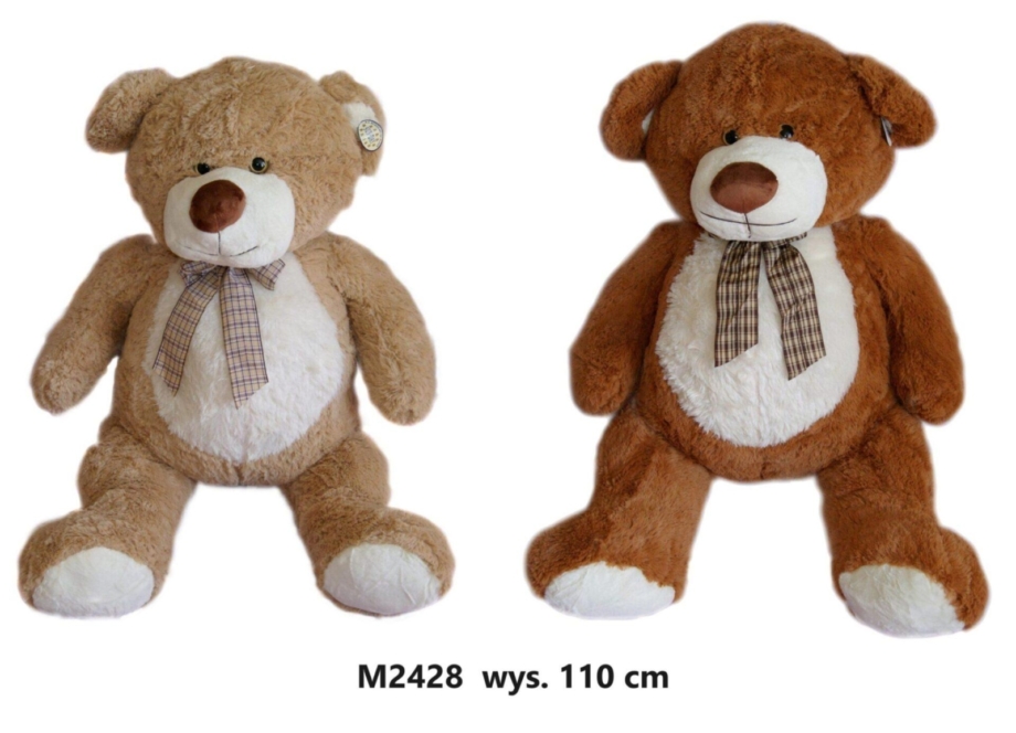 Plišani meda sa mašnom 110cm 107831 Plišani meda sa mašnom 110cm 107831