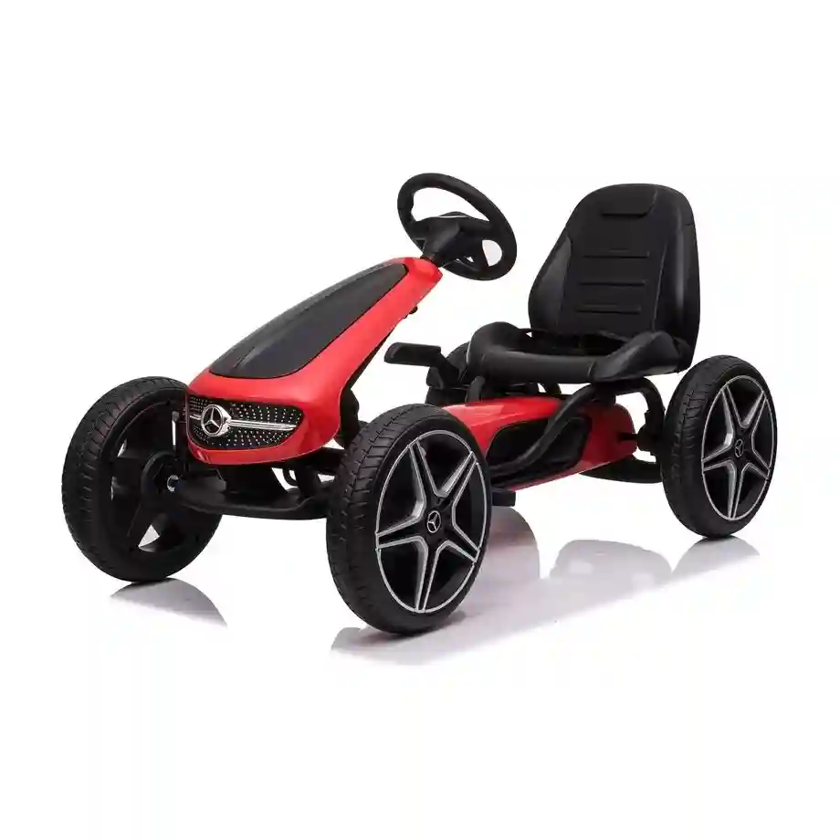 Formula na pedale Mercedes-Benz crvena