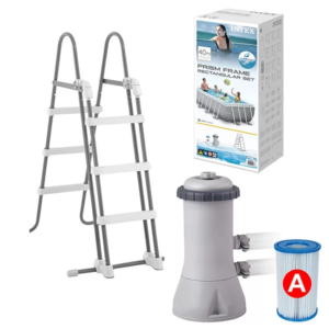 Porodični bazen za dvorište Prism Frame Intex 4x2x1 - Slika 3