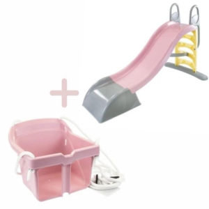 SET LJULJAŠKA I TOBOGAN - ROZE SET LJULJAŠKA I TOBOGAN - ROZE