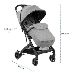 Kišobran kolica MILEY dark grey