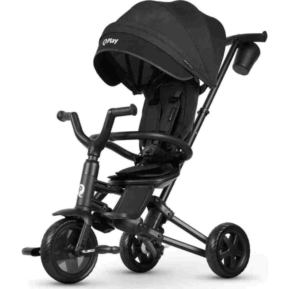 Qplay tricikl Nova Niello Black