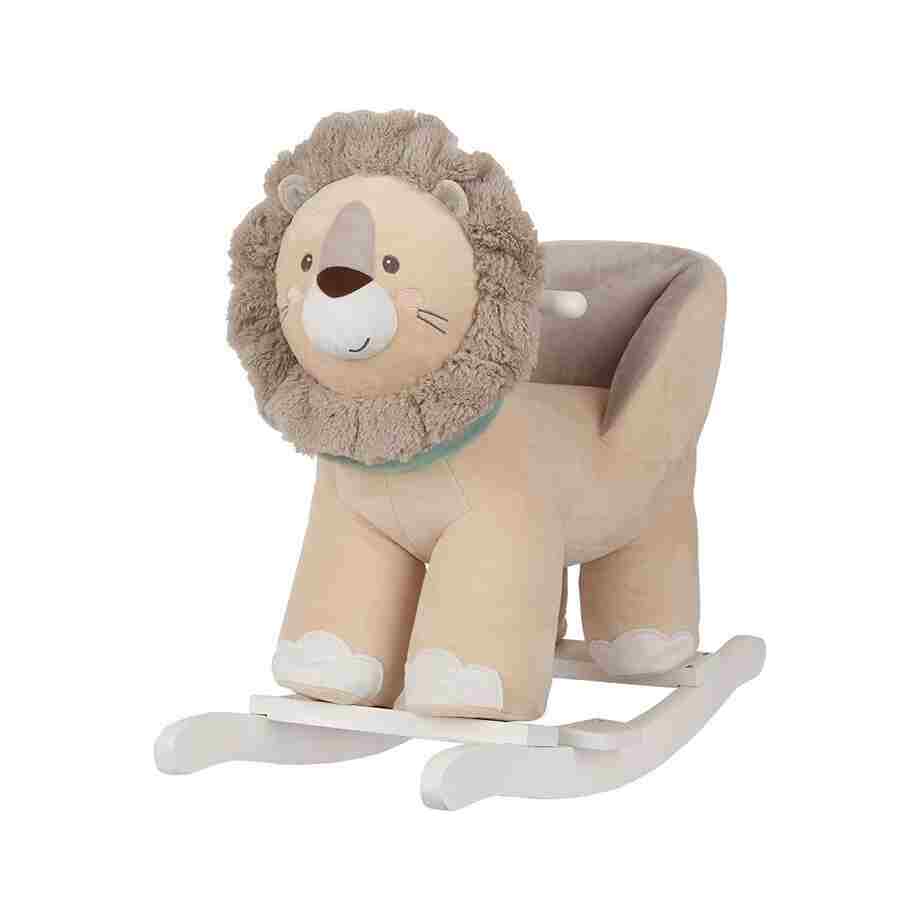 KIKKA BOO Plišana igračka Lion sa klackalicom i sedištem