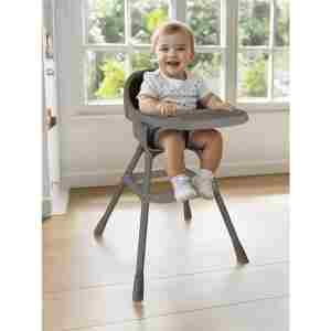 stolica za hranjenje 075659 u plavoj boji za decu detalj