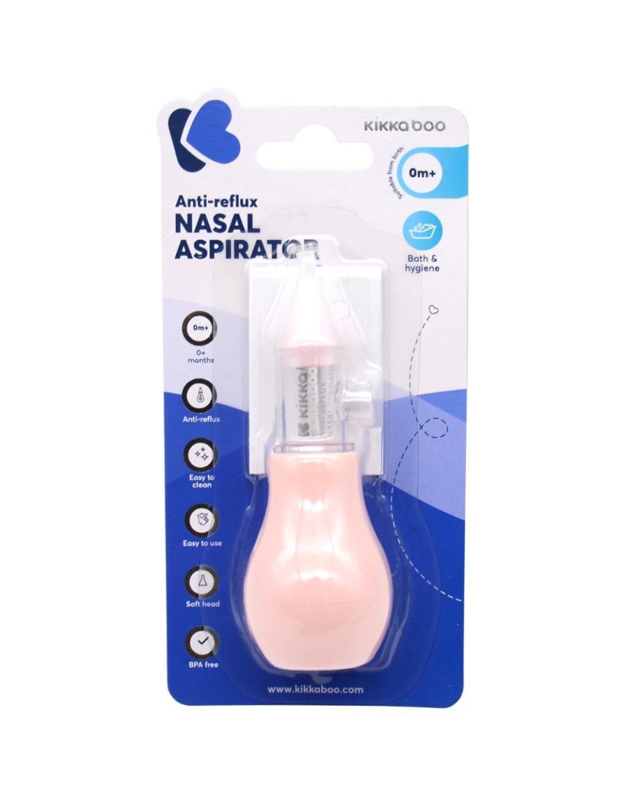 Nazalni aspirator anti-reflux pink KIKKA BOO Aspirator-za-nos-ZA-BEBE-I-DECU
