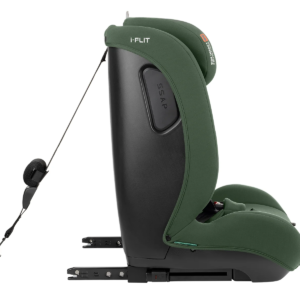 Autosedište 76-150 cm I-FLIT I-SIZE ISOFIX army green - Slika 5