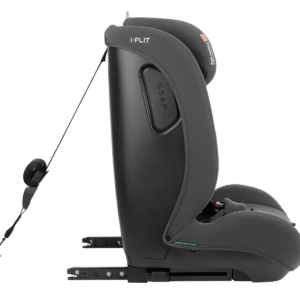 Autosedište 76-150 cm I-FLIT I-SIZE ISOFIX dark grey - Slika 5