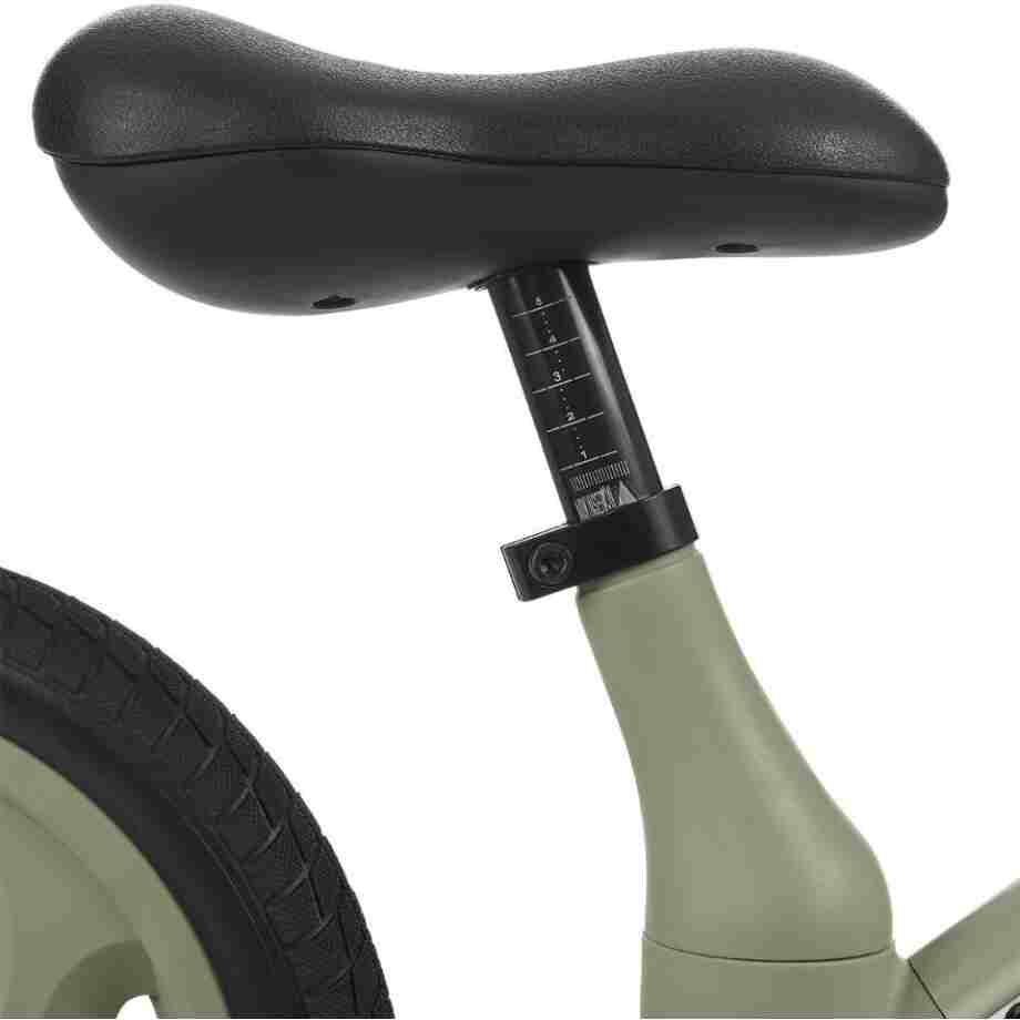KIKKA BOO Sklopivi balance bike BLACE army green