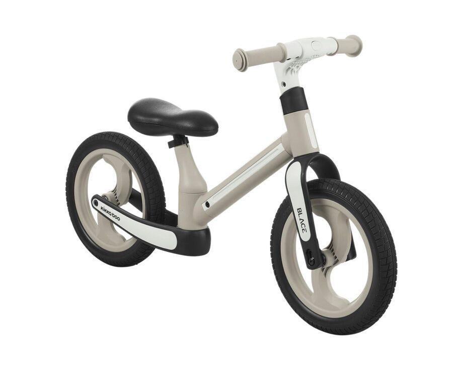 KIKKA BOO Sklopivi balance bike BLACE beige