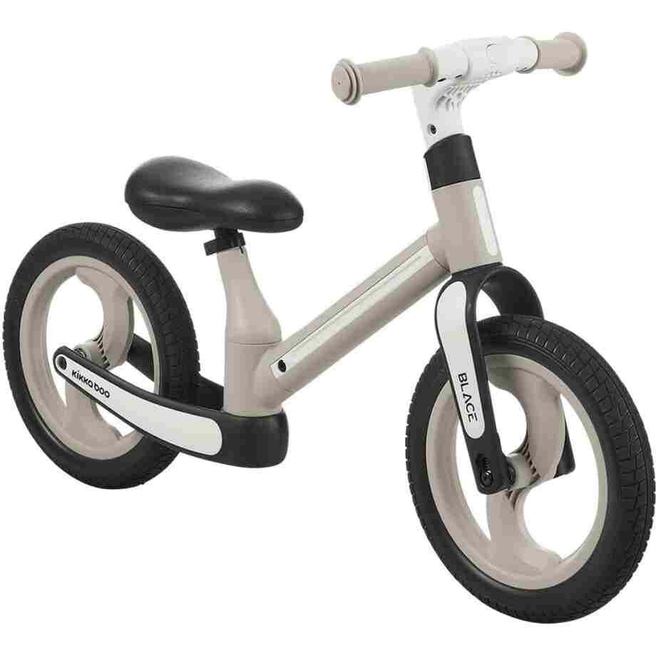 KIKKA BOO Sklopivi balance bike BLACE beige