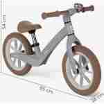 KIKKA BOO Balance bike LANSER grey KIKKA BOO Balance bike LANSER grey - Slika 8