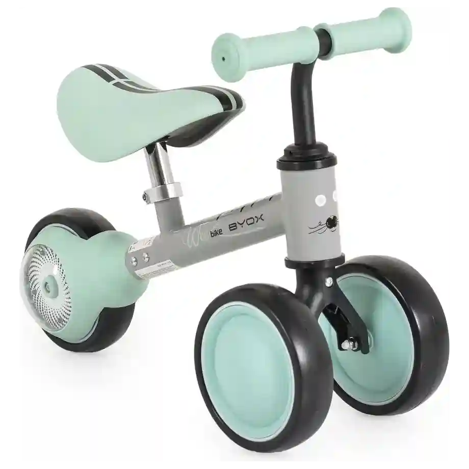 byox mini balance bike wee green za decu stariju od 12 meseci
