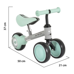 Byox Mini Balance Bike Wee – Green byox mini balance bike wee green za decu stariju od 12 meseci detalj