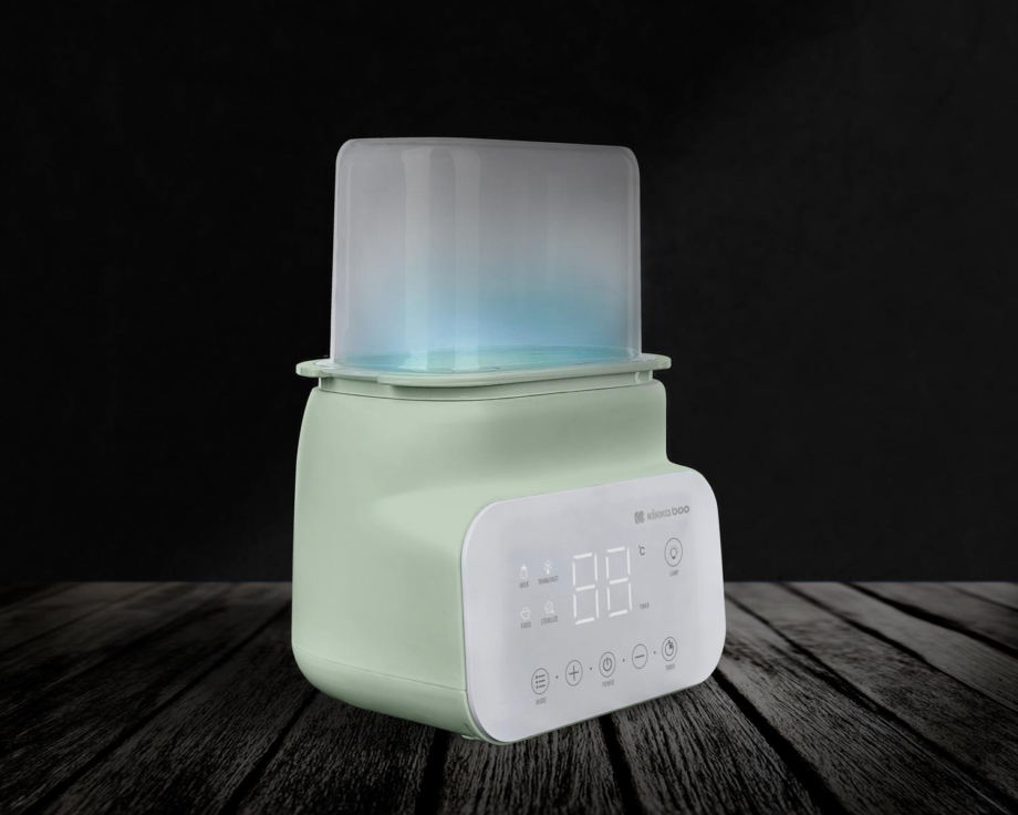 KIKKA BOO Dvostruki grejač za flašice sa sterilizatorom 4in1 HANDY mint Dvostruki-grejac-za-flasice-sa-sterilizatorom-4in1-Handy-mint-za-bebe-flasice-kasice