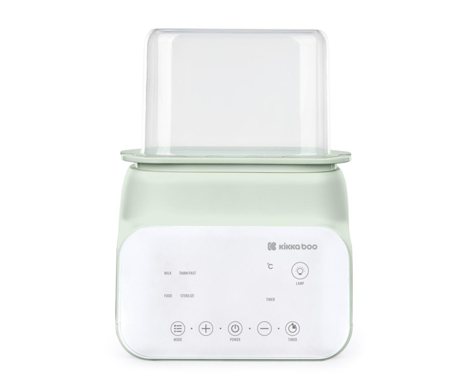 KIKKA BOO Dvostruki grejač za flašice sa sterilizatorom 4in1 HANDY mint Dvostruki-grejac-za-flasice-sa-sterilizatorom-4in1-Handy-mint-za-bebe-flasice-kasice