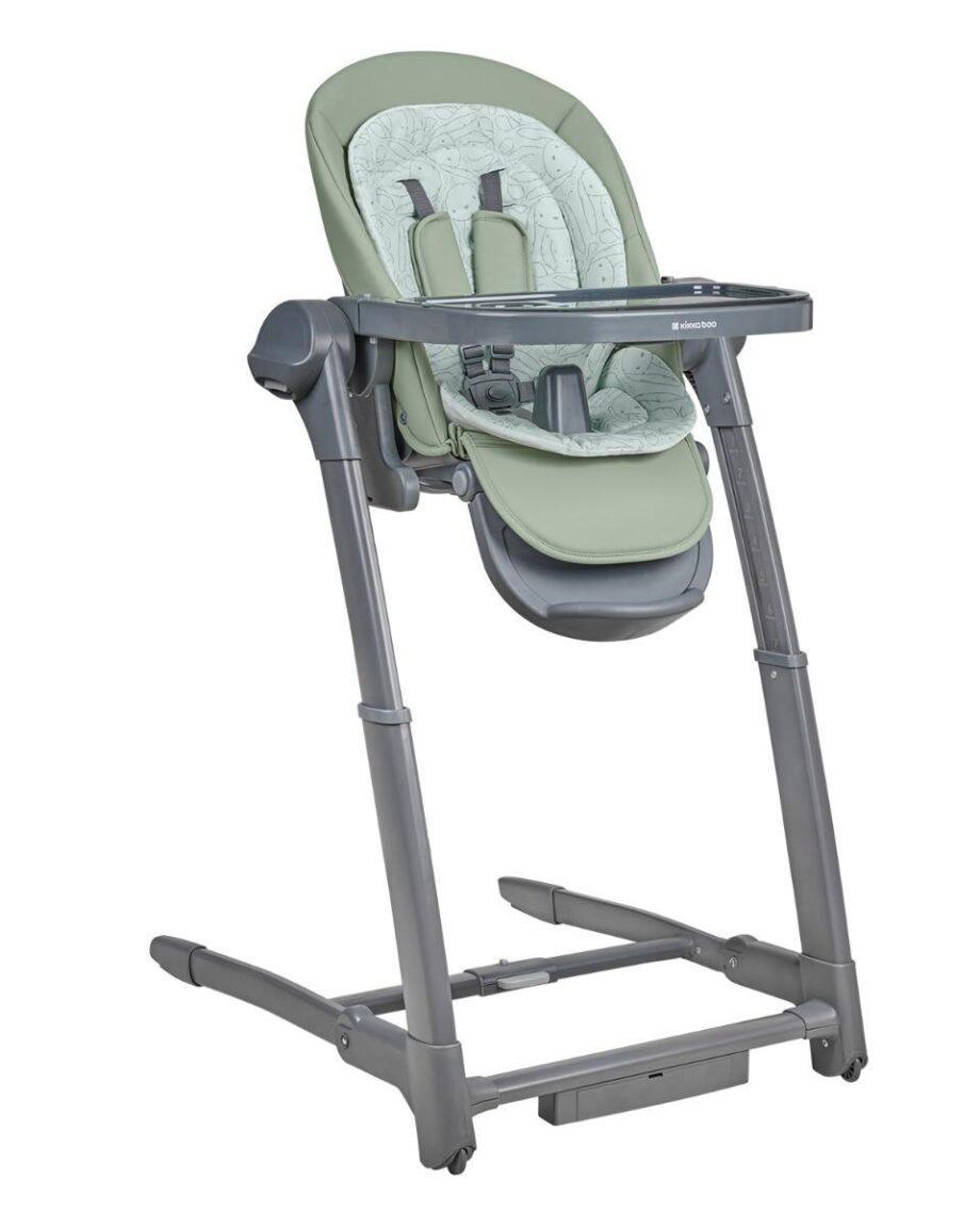 KIKKA BOO Električna ljuljaška i stolica za hranjenje PRIMA 3in1 mint