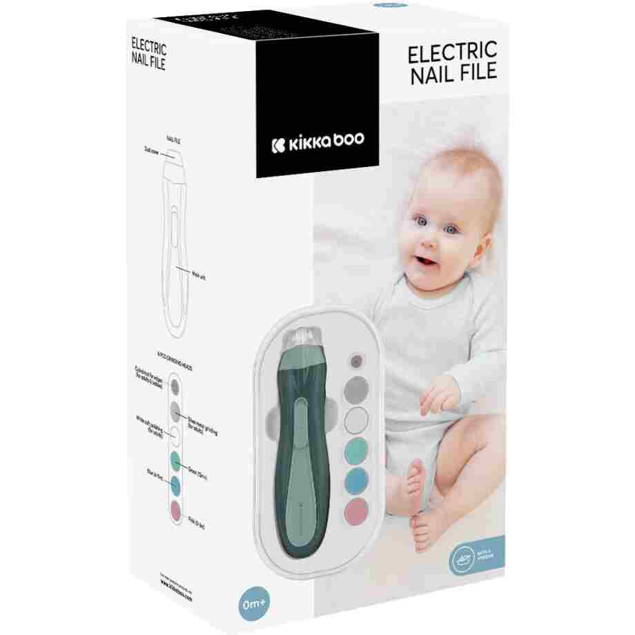 KIKKA BOO Električna turpija za nokte mint ELEKTRICNA TURPIJA ZA BEBE , ELEKTRICNA TURPIJA ZA NOKTE