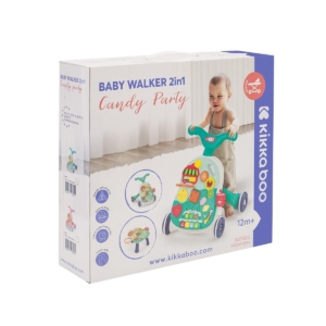 KIKKA BOO Guralica/hodalica CANDY PARTY 2in1 mint - Slika 8