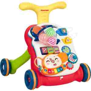 KIKKA BOO Guralica/Hodalica PLAY & GROW 2in1 red