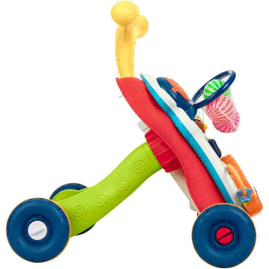 KIKKA BOO Guralica/Hodalica PLAY & GROW 2in1 red Hodalica PLAY GROW 2in1 red3 1