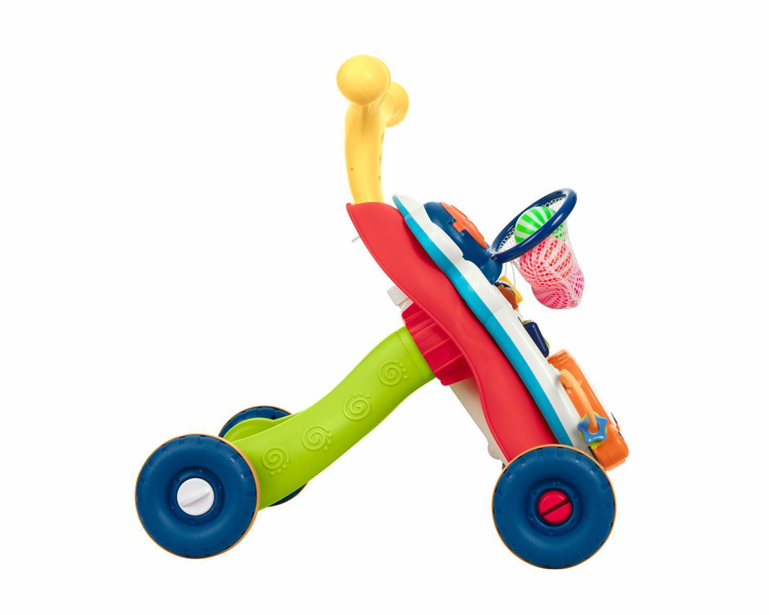 KIKKA BOO Guralica/Hodalica PLAY & GROW 2in1 red KIKKA BOO Guralica/Hodalica PLAY & GROW 2in1 red