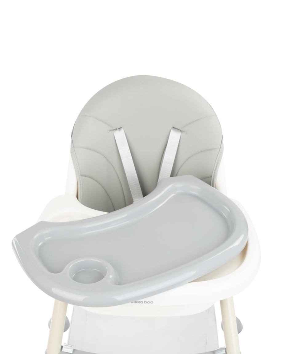 KIKKA BOO Hranilica BRIE 2in1 grey