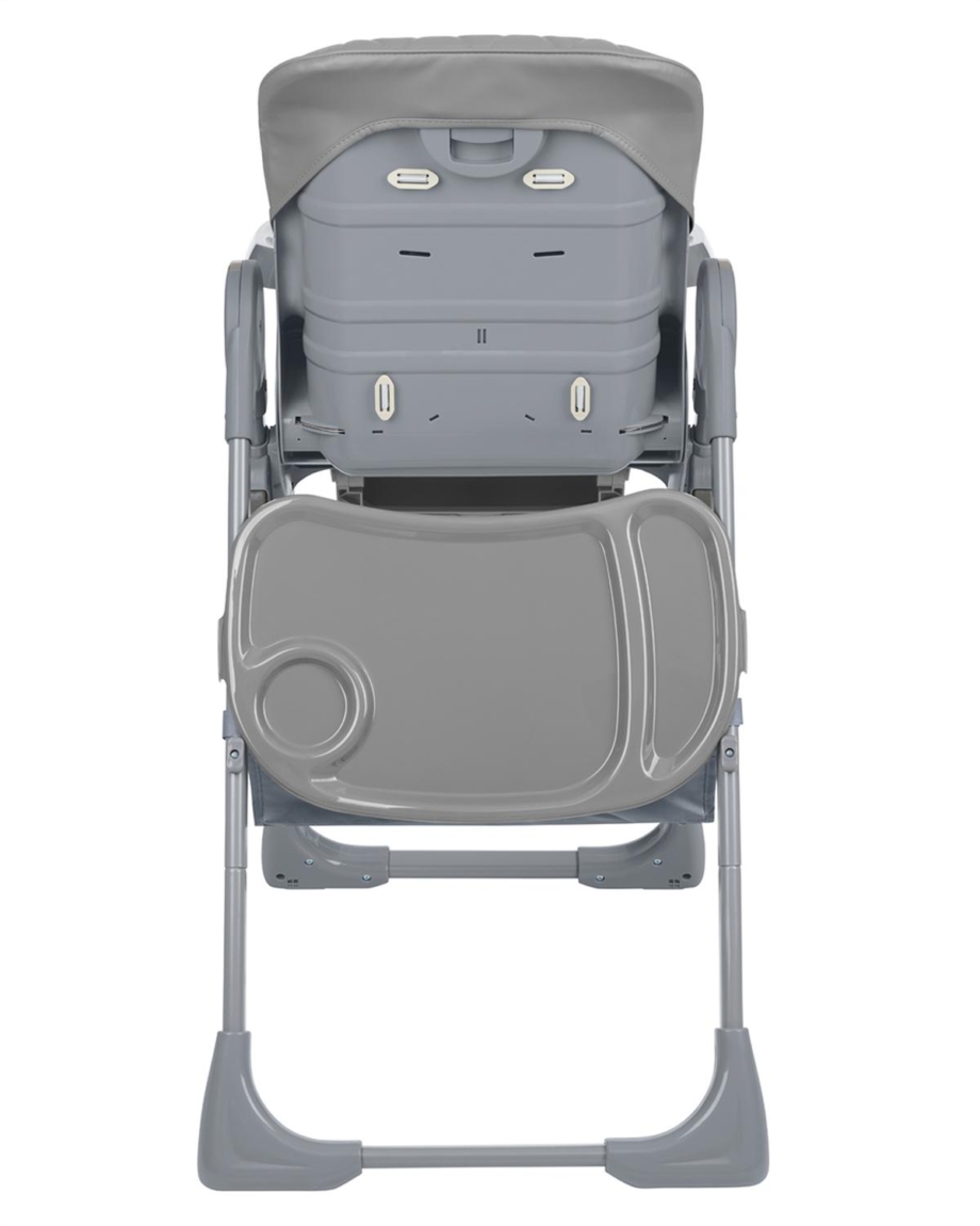 KIKKA BOO Hranilica COMFY PLUS grey kikka boo hranilica comfy plus grey višepoložajna stolica za hranjenje beba