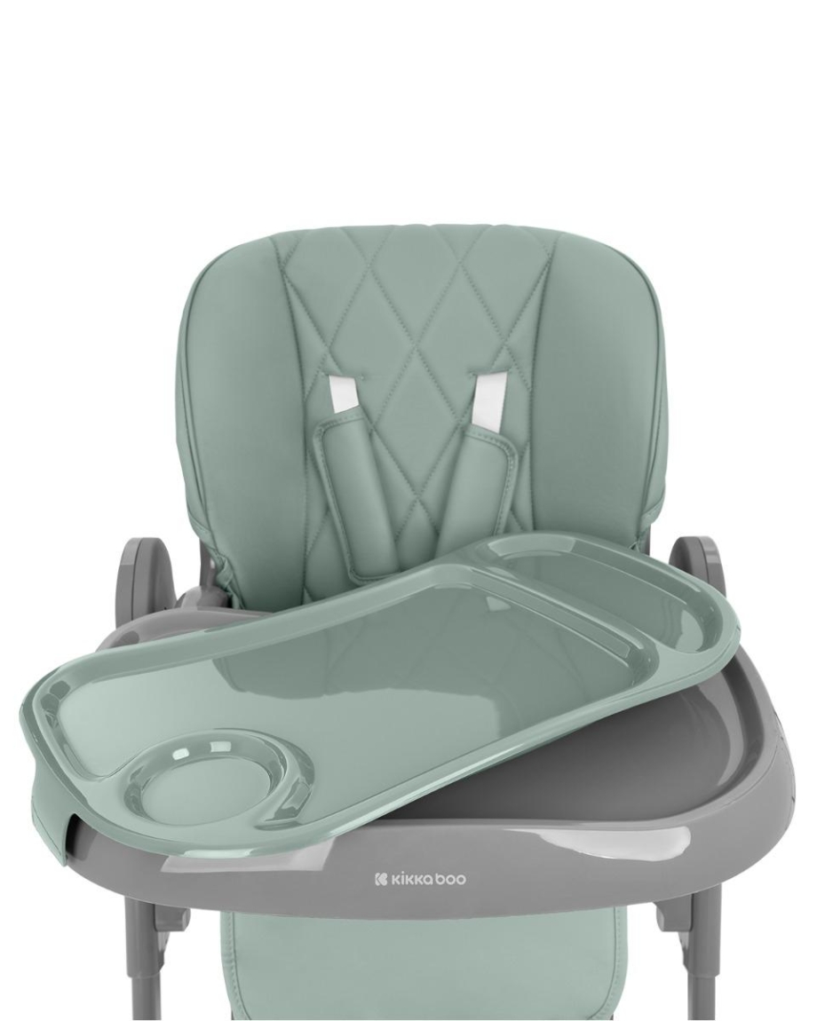 KIKKA BOO Hranilica COMFY PLUS mint kikka boo hranilica comfy mint sa prilagodljivim visinama i naslonima