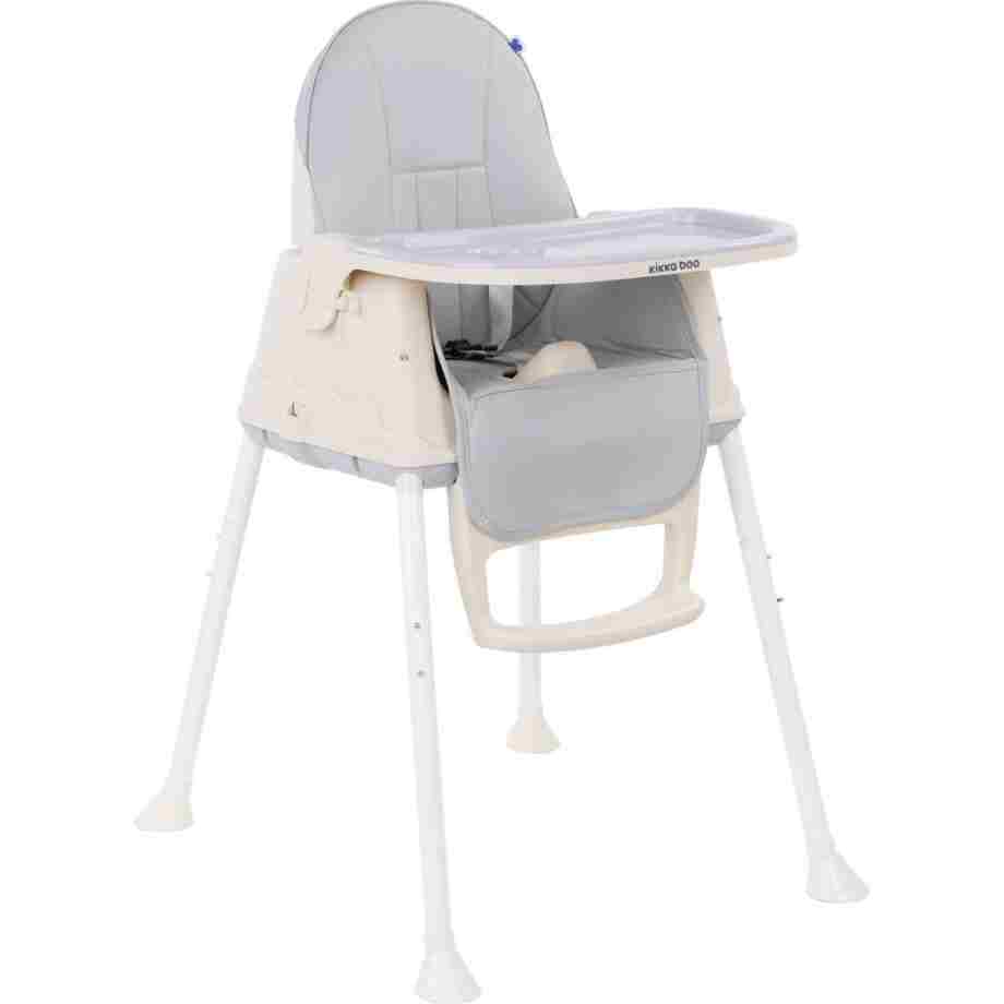 KIKKA BOO Hranilica CREAMY 2in1 grey