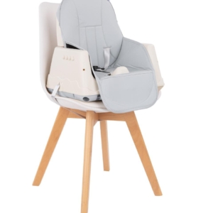 KIKKA BOO Hranilica CREAMY 2in1 grey - Slika 5