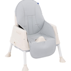 KIKKA BOO Hranilica CREAMY 2in1 grey - Slika 7