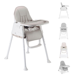 KIKKA BOO Hranilica CREAMY 2in1 grey - Slika 8