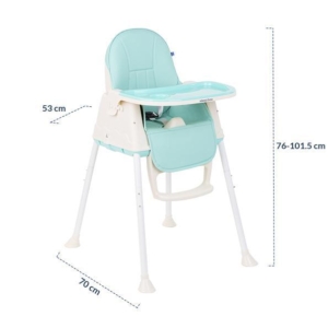 KIKKA BOO Hranilica CREAMY 2in1 light blue - Slika 9