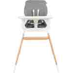 KIKKA BOO Hranilica MODO 2in1 grey - Slika 2