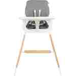 KIKKA BOO Hranilica MODO 2in1 grey - Slika 5