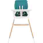 KIKKA BOO Hranilica MODO 2in1 petrol green - Slika 3