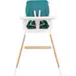 KIKKA BOO Hranilica MODO 2in1 petrol green - Slika 4