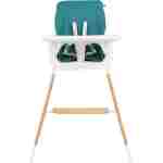 KIKKA BOO Hranilica MODO 2in1 petrol green - Slika 5