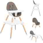 KIKKA BOO Hranilica MULTI 3in1 dark beige KIKKA BOO Hranilica MULTI 3in1 dark beige - Slika 2